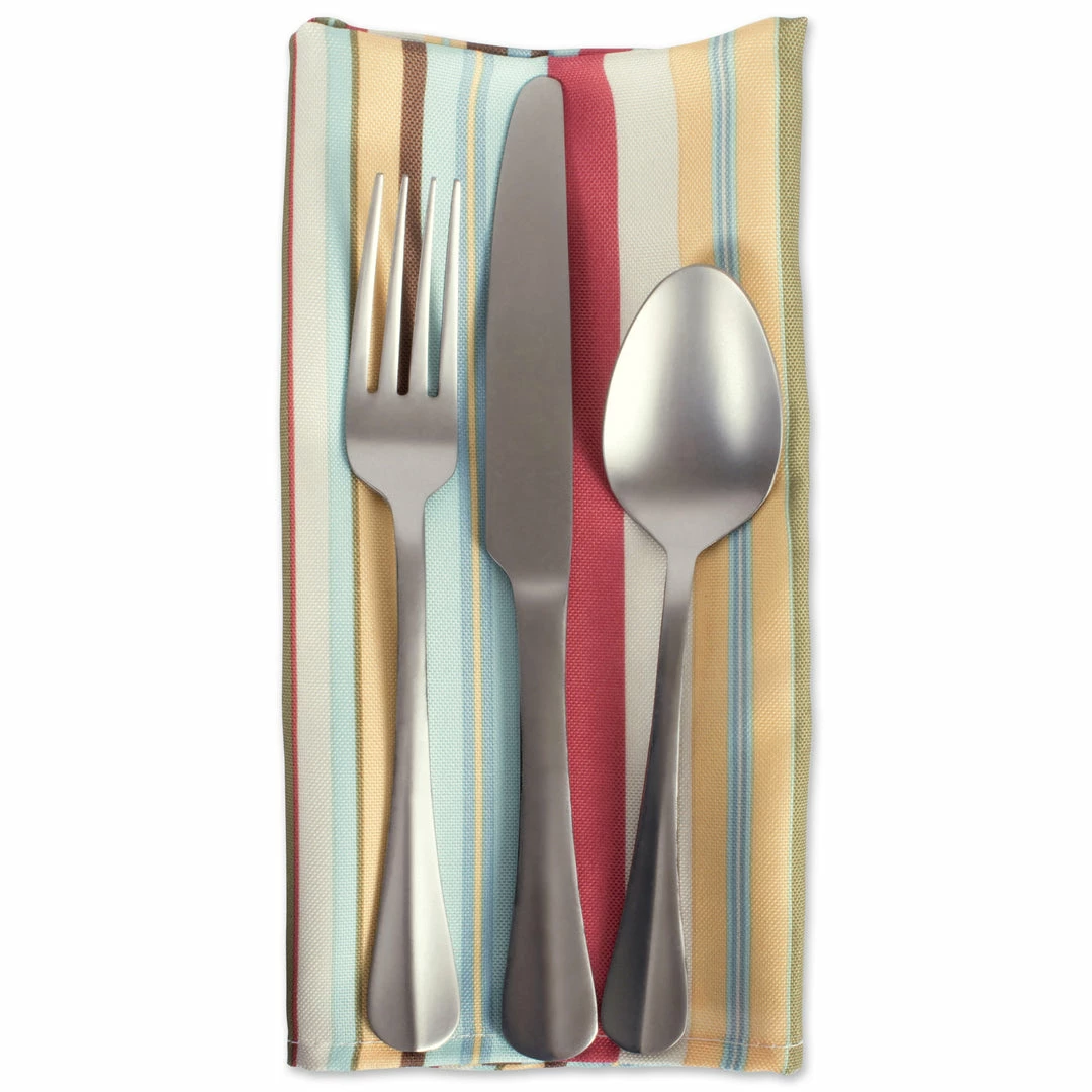 DII Outdoor Summer Stripe Napkin (Set of 6) 8 DII Outdoor Summer Stripe Napkin (Set of 6) - Image 6
