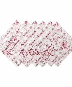 DII Joyeux Noel Collection Napkin (Set of 6)