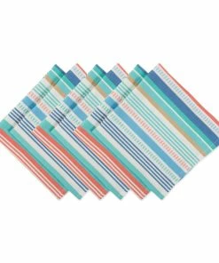 DII Seashore Stripe Napkin (Set of 6)