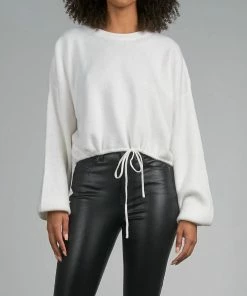 Elan women Elias Sweater in Winter White