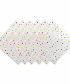 DII Multi Polka Dots Print Napkin (Set of 6)