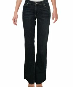 Joe's Jeans Womens Mid-Rise Curvy Bootcut Jeans