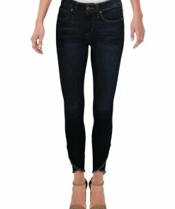 Joe's Jeans The Icon Womens Mid Rise Ankle Skinny Jeans
