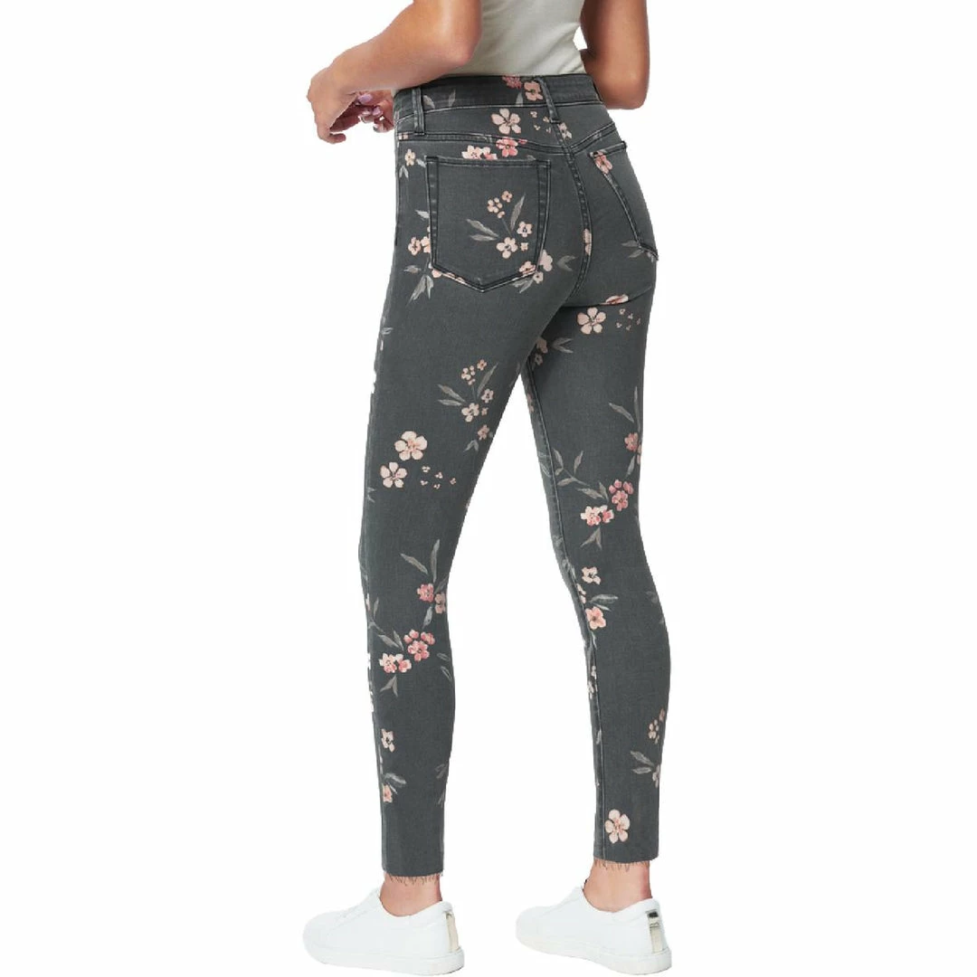 Joe's Jeans The Charlie Womens High-Rise Floral Print Skinny Jeans 4 Joe's Jeans The Charlie Womens High-Rise Floral Print Skinny Jeans - Image 2