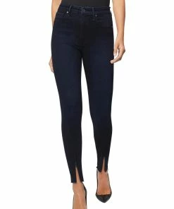 Joe's Jeans The Danielle Womens High Rise Raw Hem Skinny Jeans
