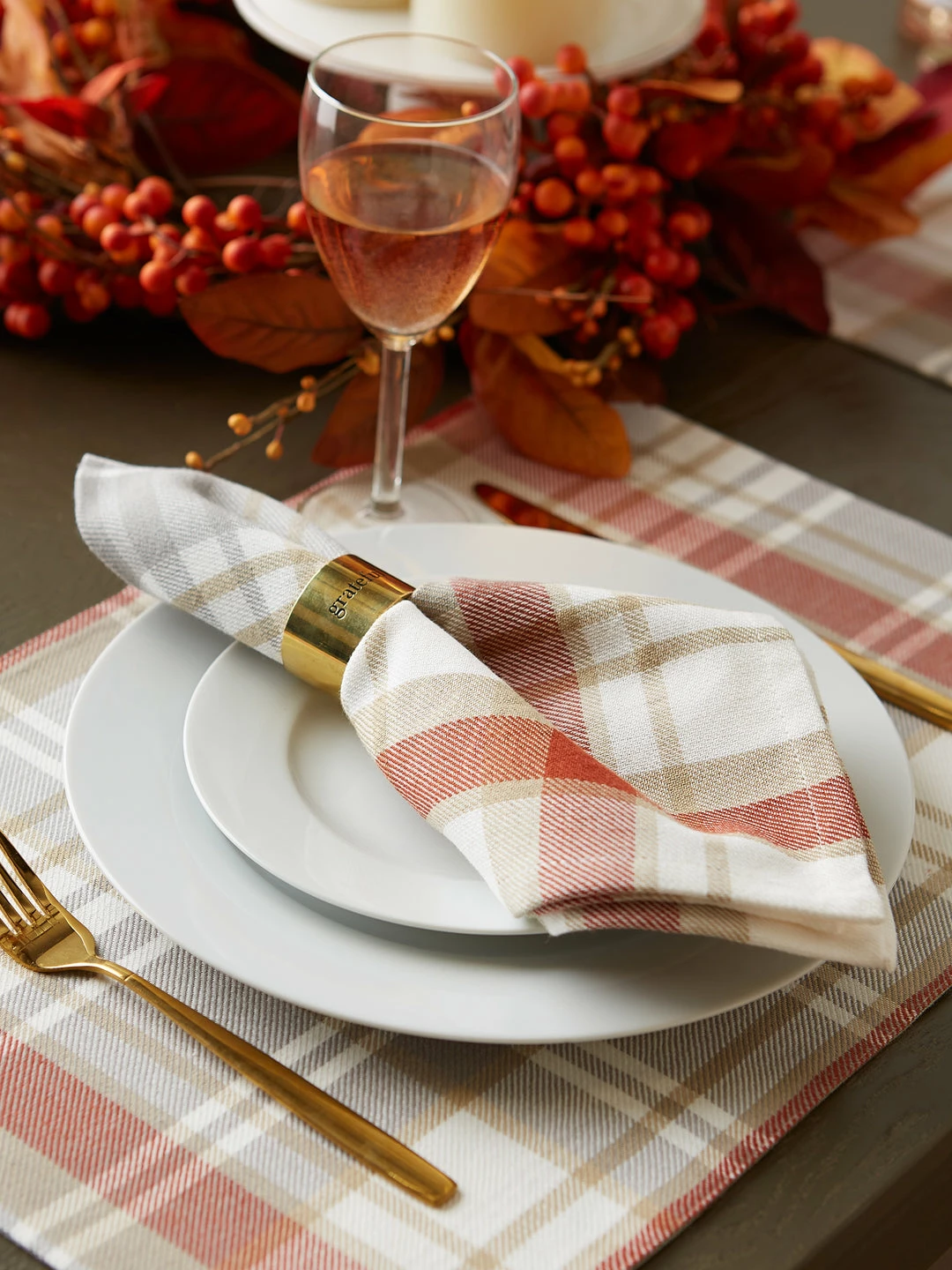 DII Thankful Autumn Napkin (Set of 6) 8 DII Thankful Autumn Napkin (Set of 6) - Image 6
