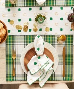 DII St. Patricks Day Plaid Napkin (Set of 6) -Elan Online Shop 3985022764eb40b295631e098ba3ec80 1080x