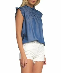 Elan Womens Ruffled Sleeveless Blouse 9 Elan Womens Ruffled Sleeveless Blouse -Elan Online Shop 3cca1841309044d08468047ea4b82e41 1080x