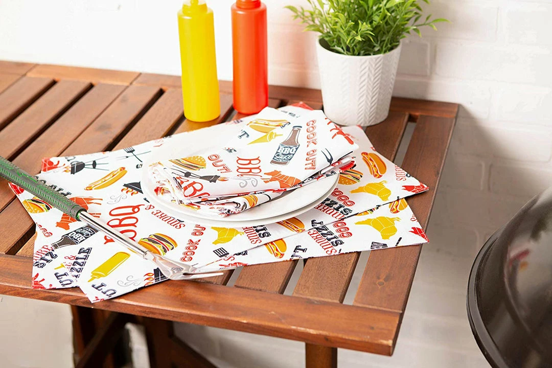 DII Outdoor BBQ Fun Napkin (Set of 6) 7 DII Outdoor BBQ Fun Napkin (Set of 6) - Image 5