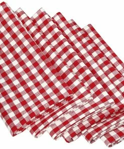 DII Small Check Napkin (Set of 6)