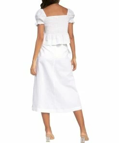 Elan Womens Smocked Puff Sleeve Peplum Top -Elan Online Shop 456bd019ee494a9bb43c59d1d6b439e2 1080x