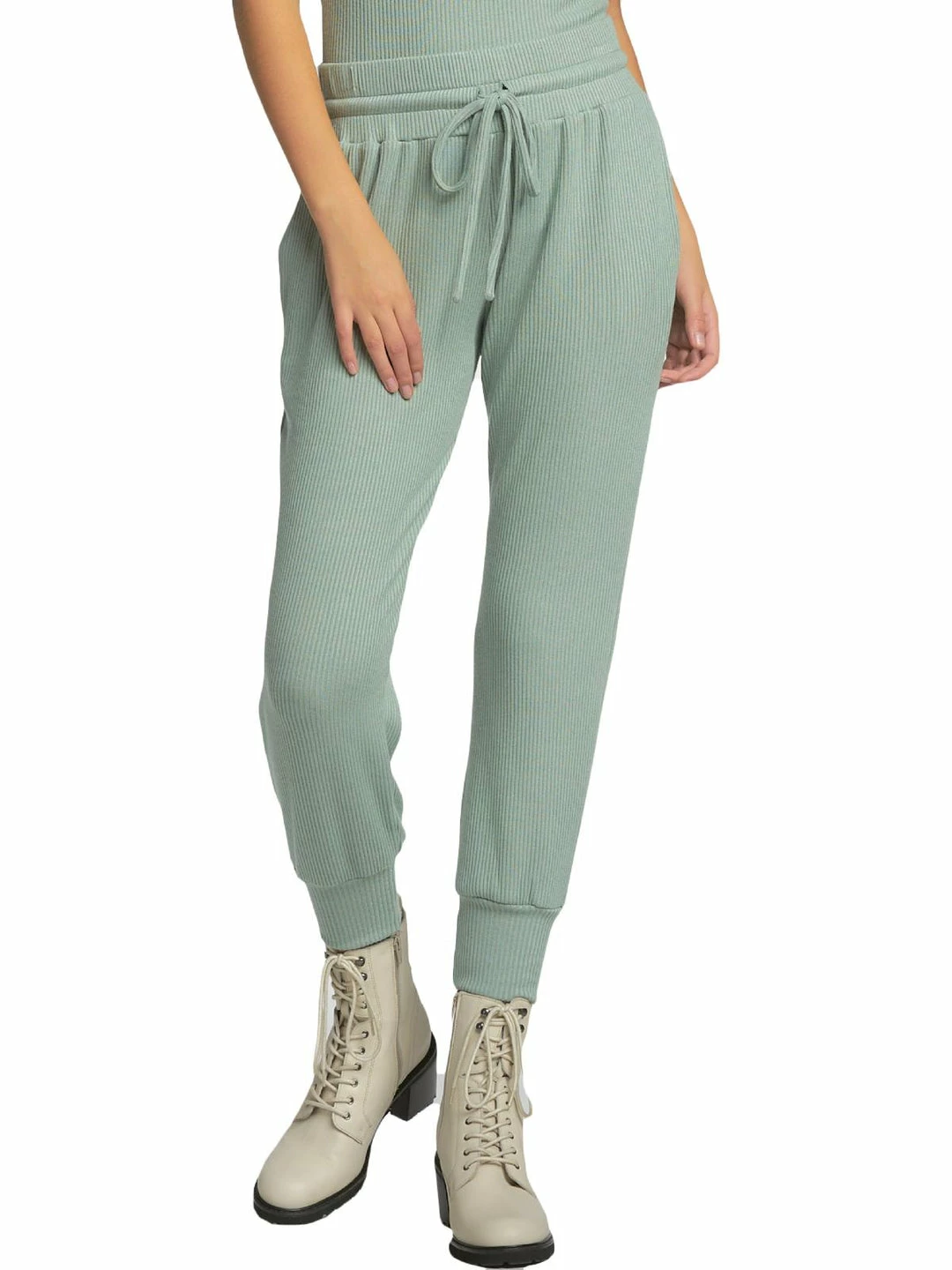 Elan Womens High Waist Slim Leg Cropped Pants 3 Elan Womens High Waist Slim Leg Cropped Pants