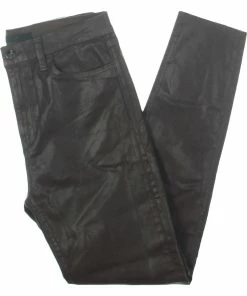 Joe's Jeans Charlie Womens High Rise Coated Skinny Jeans