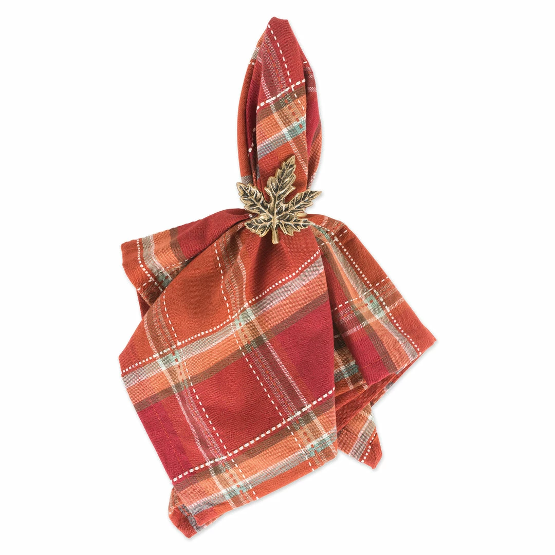 DII Autumn Spice Plaid Napkin (Set of 6) 7 DII Autumn Spice Plaid Napkin (Set of 6) - Image 5