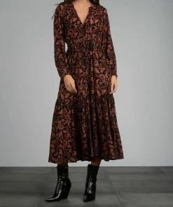 Elan women January Dress in Multi