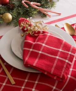 DII Christmas Holly Berry Plaid Napkin (Set of 6) 11 DII Christmas Holly Berry Plaid Napkin (Set of 6) -Elan Online Shop 710aa02171174c81af4e93534b5d0adf 1080x
