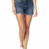 Joe's Jeans Womens Mid-Rise Frayed Hem Cutoff Shorts