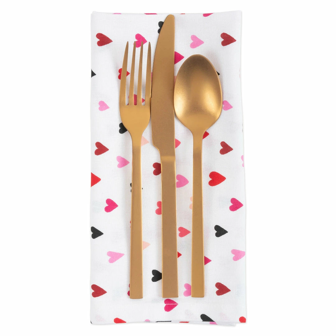 DII Valentine Napkin (Set of 6) 4 DII Valentine Napkin (Set of 6) - Image 2