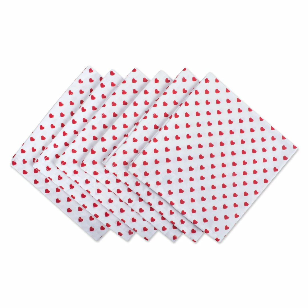 DII Valentine Napkin (Set of 6) 9 DII Valentine Napkin (Set of 6) - Image 7