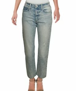 Joe's Jeans Luna Womens High Rise Ankle Cigarette Jeans