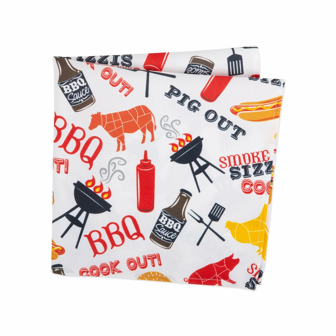 DII Outdoor BBQ Fun Napkin (Set of 6) 8 DII Outdoor BBQ Fun Napkin (Set of 6) - Image 6