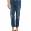 Joe's Jeans Womens Mid-Rise Ankle Straight Leg Jeans
