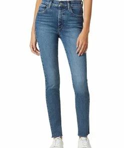 Joe's Jeans Womens Frayed Hem Skinny Ankle Jeans