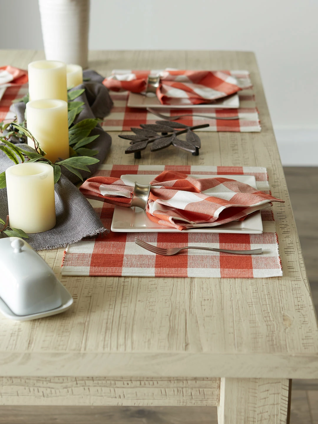 DII Buffalo Check Napkin (Set of 6) 4 DII Buffalo Check Napkin (Set of 6) - Image 2