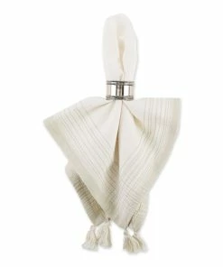 DII Border Stripe Fringe Napkin (Set of 6) -Elan Online Shop a81ec347e5e04eae9703462fe92dfd73 1080x