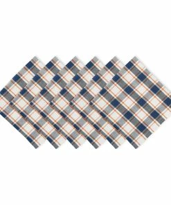 DII Autumn Farmhouse Plaid Napkin (Set of 6)