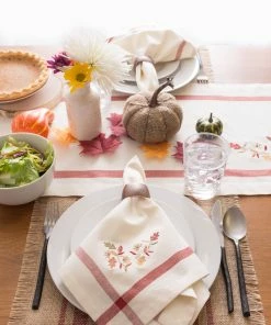 DII Thanksgiving Fall Leaves Napkin (Set of 6) -Elan Online Shop b31da916bc20499eb4634a0c89bf5ead 1080x