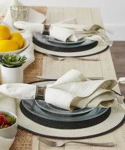 DII Border Stripe Fringe Napkin (Set of 6) -Elan Online Shop bcf69749978240679ece1aa39bed8e48 1080x
