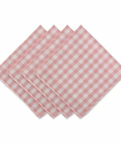 DII Gingham Check Napkin Set/4