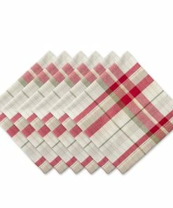 DII Orchard Plaid Napkin (Set of 6)