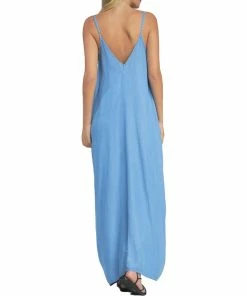 Elan Spag Womens Chambray Sleeveless Maxi Dress 8 Elan Spag Womens Chambray Sleeveless Maxi Dress -Elan Online Shop c3440fef2ae342e9969152372157f563 1080x