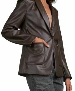 Elan women Faux Leather Blazer in Chocolate -Elan Online Shop dc9397706e61471eb414043d797c3ca9 0d3bbe5f bb79 489e aea1 fdf5ea888304 1080x