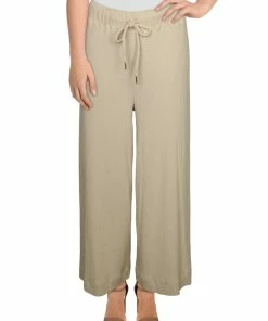 Joe's Jeans Meesha Womens High Rise Drawstring Wide Leg Pants
