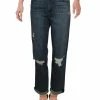 Joe's Jeans Womens Mid-Rise Rolled Hem Classic Jeans