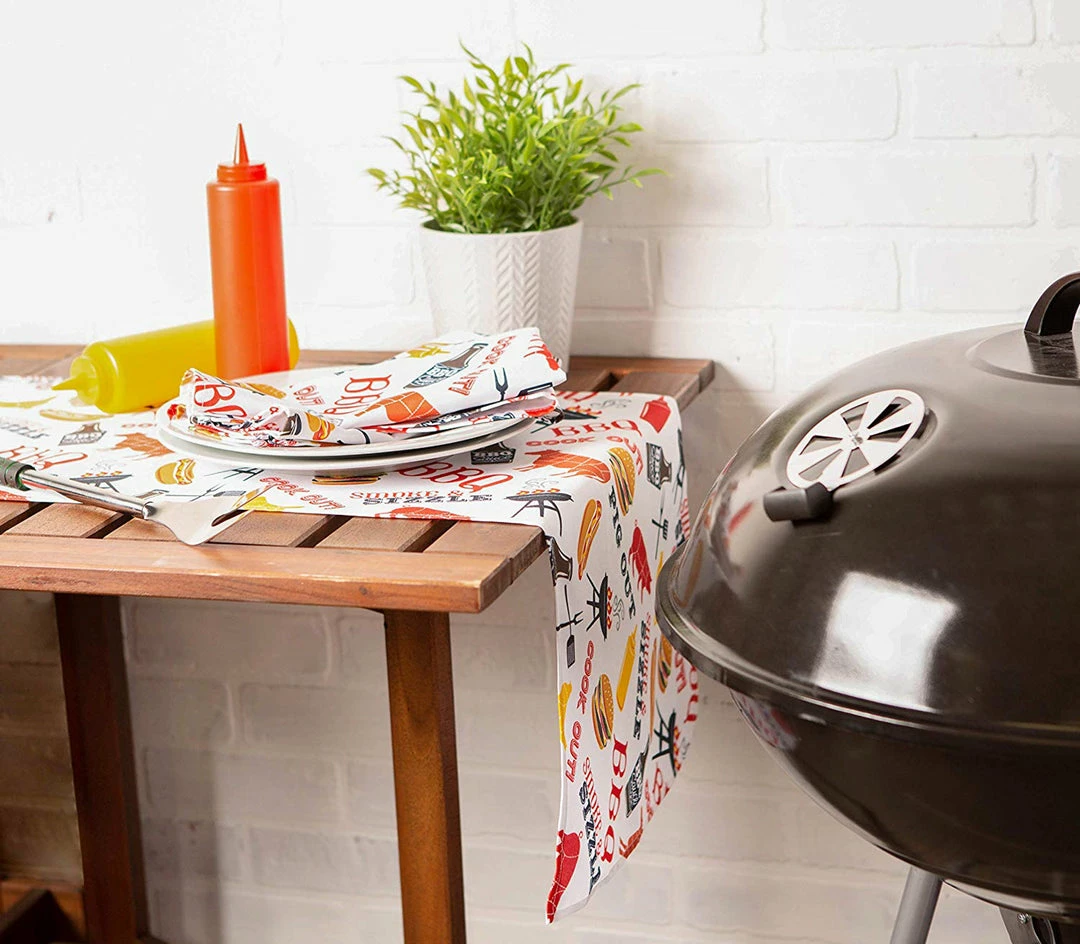 DII Outdoor BBQ Fun Napkin (Set of 6) 5 DII Outdoor BBQ Fun Napkin (Set of 6) - Image 3