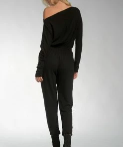 Elan women Khloe Long Sleeve Off The Shoulder Jumpsuit in Black 7 Elan women Khloe Long Sleeve Off The Shoulder Jumpsuit in Black -Elan Online Shop eae3d8f7380e47b0bd98c52ecbbf6ba7 2543ea9b 9601 484e 9070 4f94ced4aade 1080x