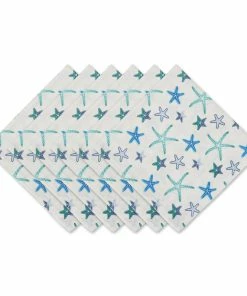 DII Tidal Stripe Fountain Napkin (Set of 6)