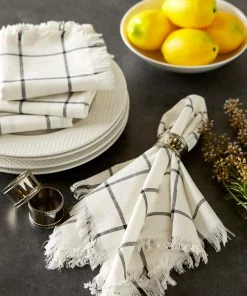 DII Basic Check Fringed Napkin (Set of 6) 16 DII Basic Check Fringed Napkin (Set of 6) -Elan Online Shop f2404089bada4d2a9e8df8a15e84081f 1080x