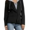 Elan women Blazer W/ Zip Front Hoodie in Black/Grey -Elan Online Shop fd0befc797214c7794358342e1f48157 1080x